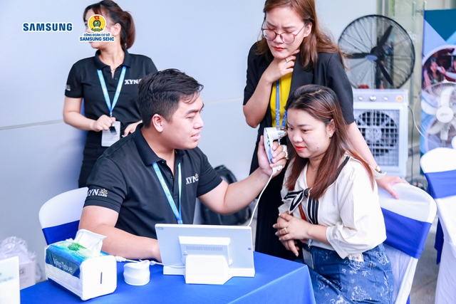 Một doanh nghiệp chi tiền tỉ tổ chức "Phiên chợ 0 đồng" cho công nhân- Ảnh 2. Một doanh nghiệp chi tiền tỉ tổ chức "Phiên chợ 0 đồng" cho công nhân- Ảnh 2.