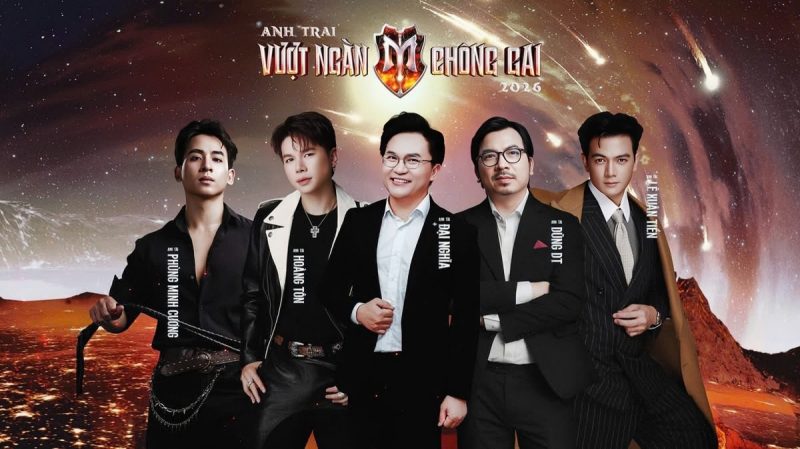 Đại Nghĩa, Hoàng Tôn cùng dàn nghệ sĩ bất ngờ gia nhập Anh trai vượt ngàn chông gai 2026