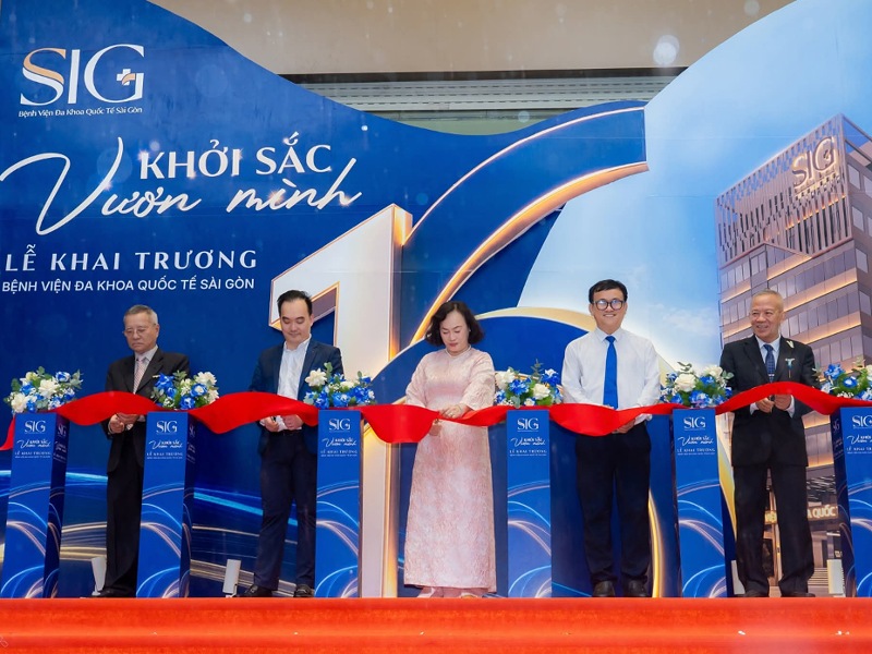 Sau 16 năm, SIG mở rộng sang mô hình bệnh viện đa khoa