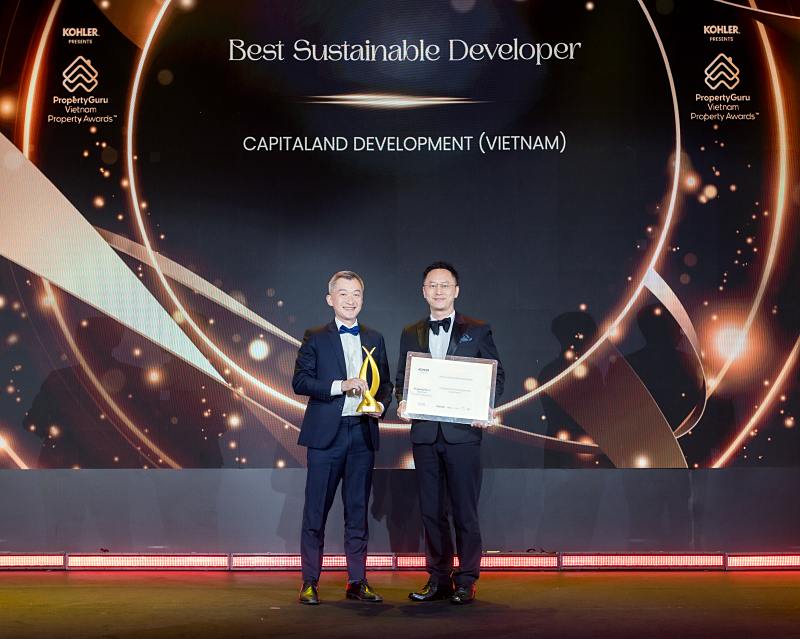 CapitaLand Development khẳng định chiến lược bất động sản xanh với 7 giải thưởng PropertyGuru 2026