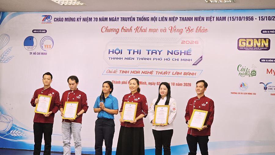 Hội thi tay nghề 2026: Nơi người trẻ thử sức với nghề bánh