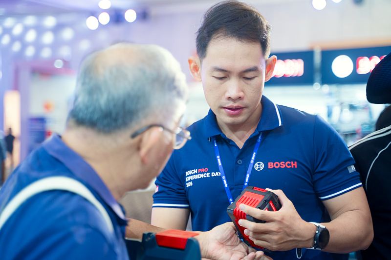 Bosch tổ chức ngày trải nghiệm công nghệ cho người dùng chuyên nghiệp