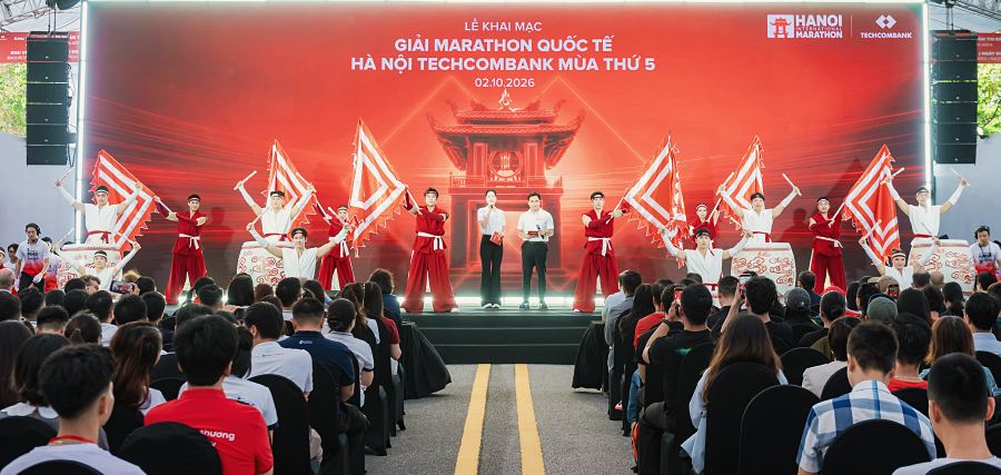 Marathon Hà Nội Techcombank mùa thứ 5: Định hình điểm hẹn thể thao mang dấu ấn Thủ đô
